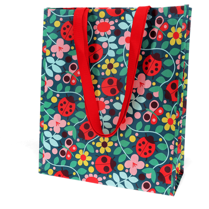 Rex London Recycled Shopping Bag - Ladybird