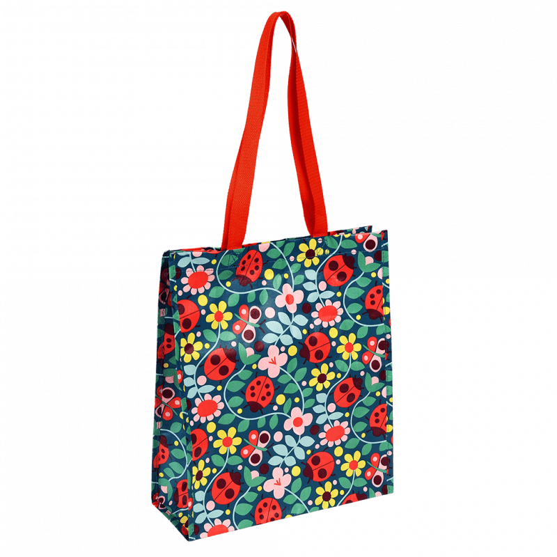 Rex London Recycled Shopping Bag - Ladybird