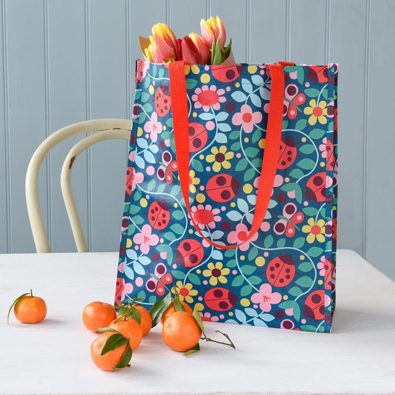rex london Recycled shopping bag - Ladybird