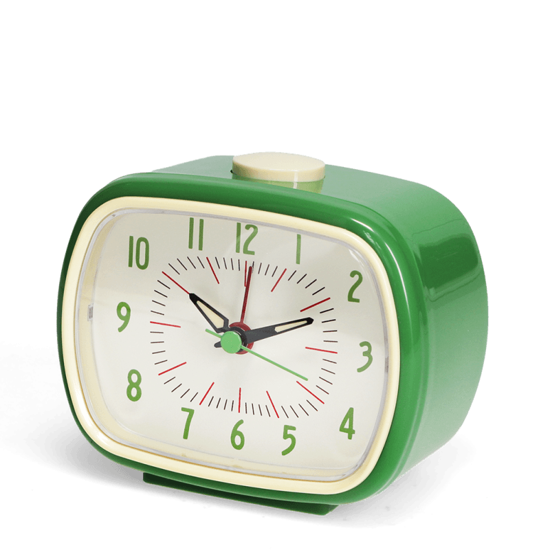 Rex London Retro Alarm Clock - Green