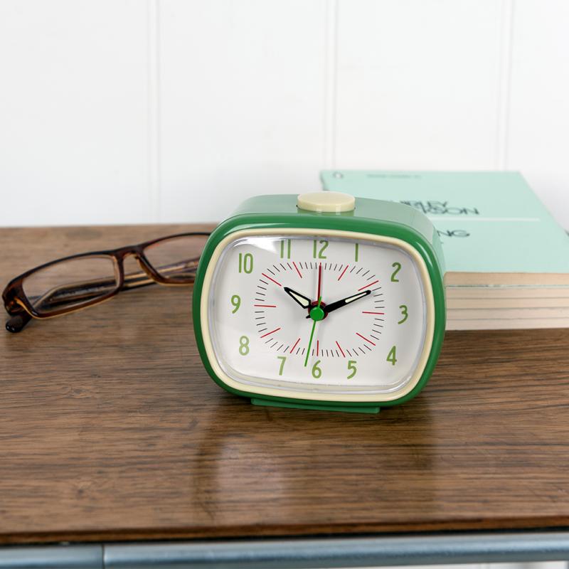 rex london Retro alarm clock - Green