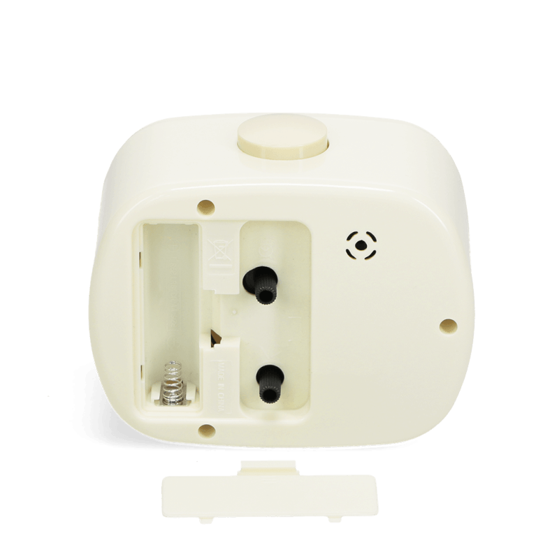 Rex London Retro Alarm Clock - Ivory White