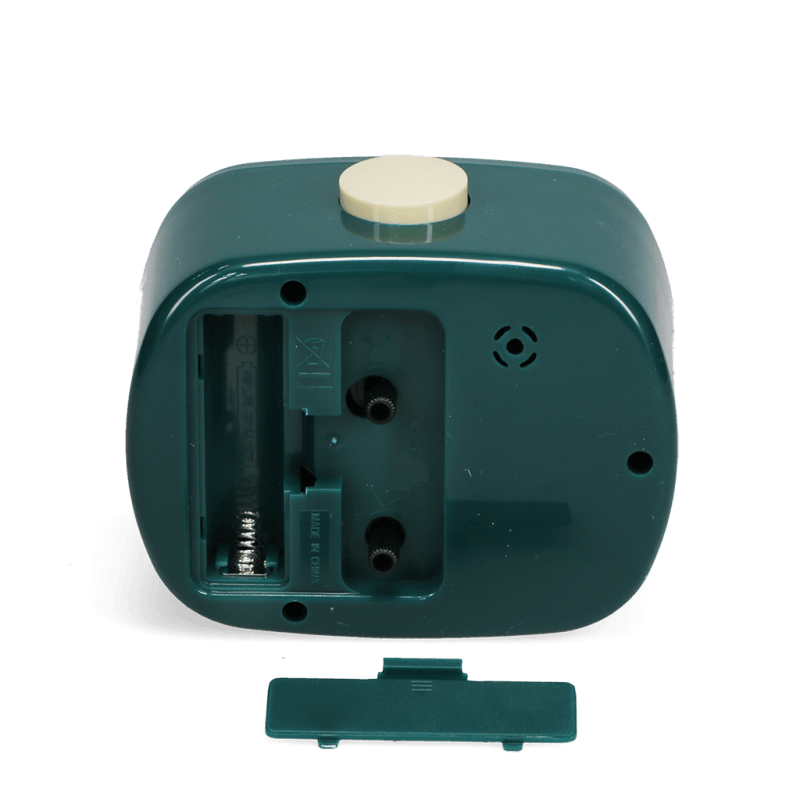 Rex London Retro Alarm Clock - Petrol Blue