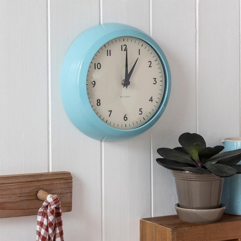 rex london Retro wall clock - Blue