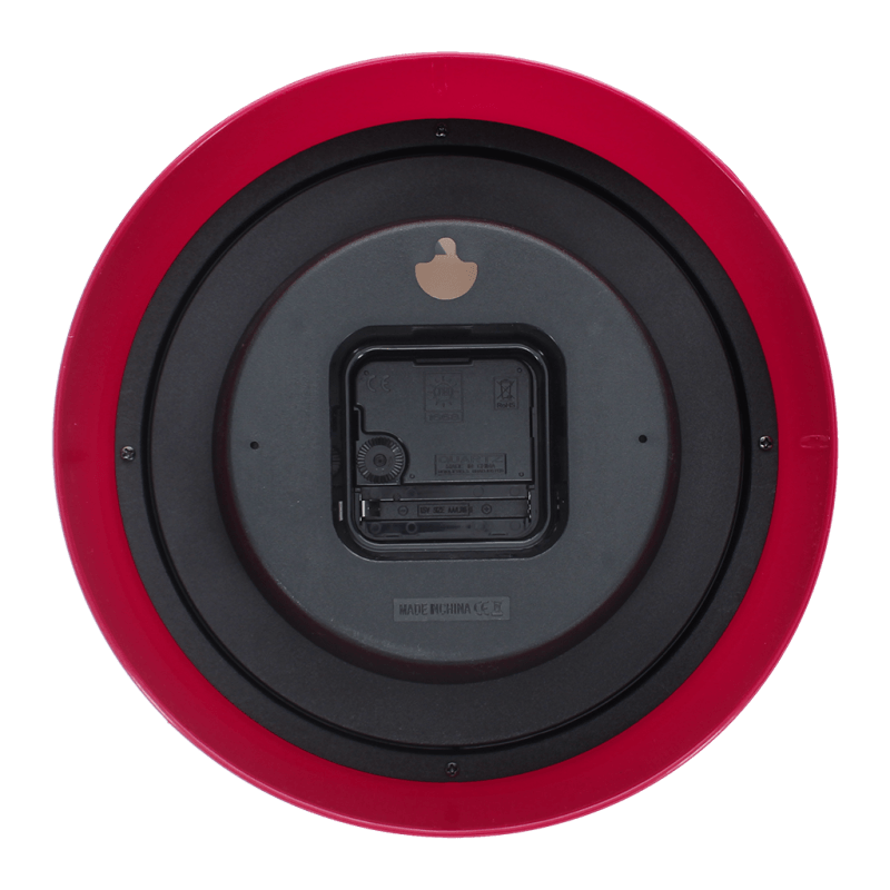 Rex London Retro Wall Clock - Red