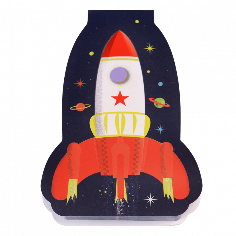 Rex London Rocket Sticky Notes - Space Age