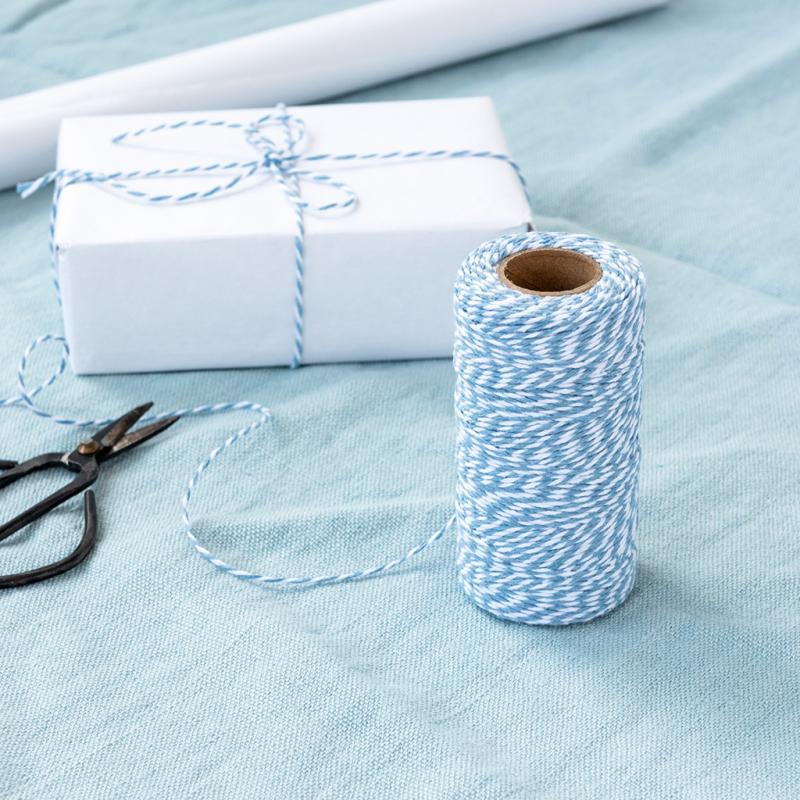 rex london Roll of twine (100m) - Blue and white