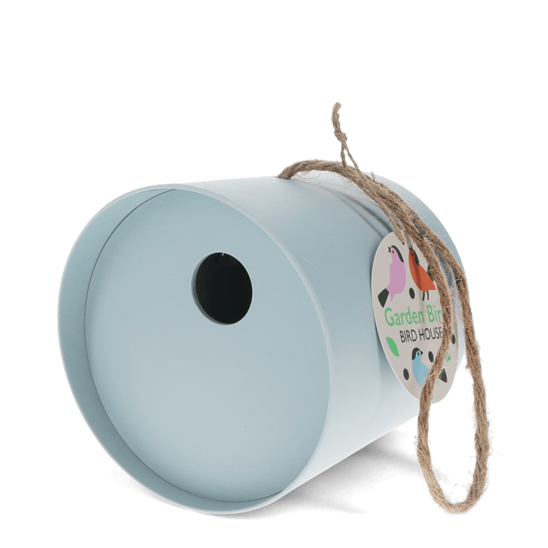 Rex London Round Bamboo Fibre Birdhouse - Blue