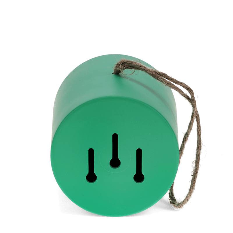 Rex London Round Bamboo Fibre Birdhouse - Green