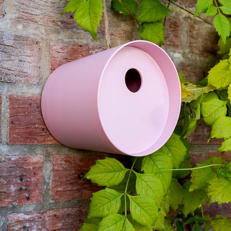 rex london Round bamboo fibre birdhouse - Pink