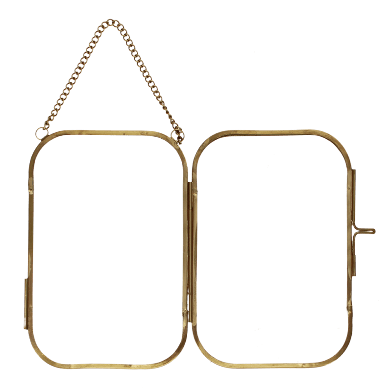 Rex London Rounded Hanging Brass Frame 10x15cm