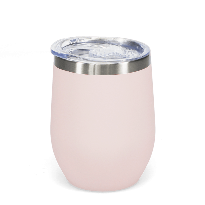 Rex London Rubber Coated Travel Cup 350ml - Pink