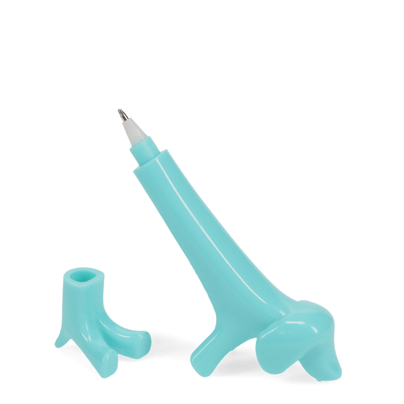 Rex London Sausage Dog Shaped Pen - Aqua
