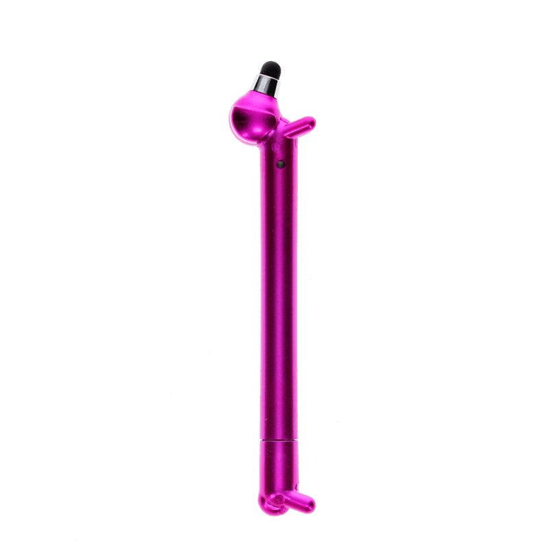 Rex London Sausage Dog Shaped Pen With Stylus - Pink