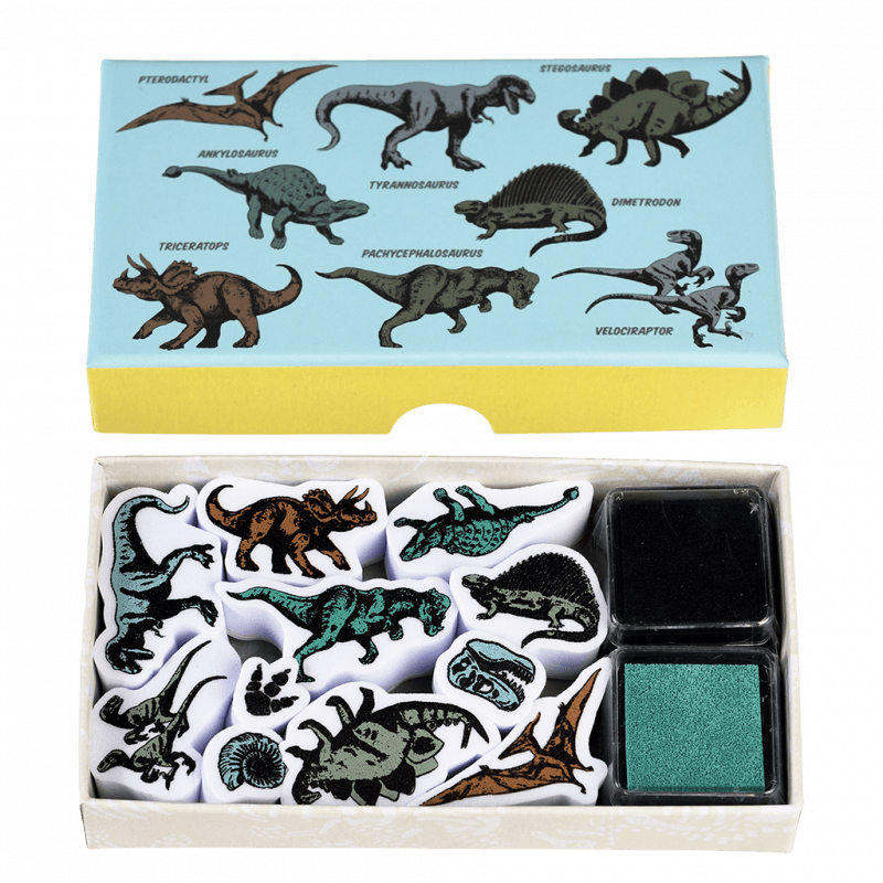 Rex London Set Of Mini Stamps - Prehistoric Land