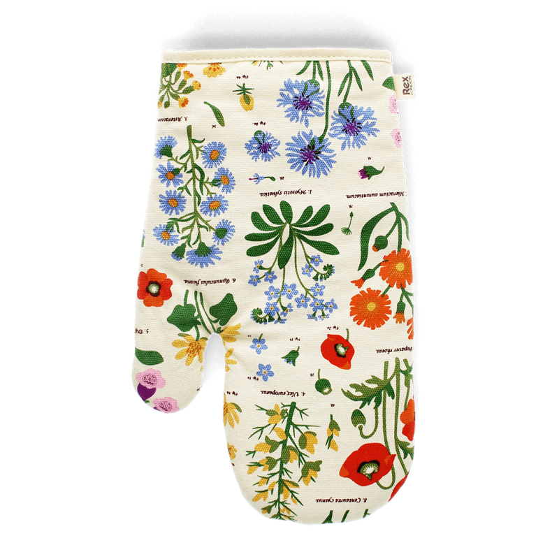 Rex London Single Oven Mitt - Wild Flowers