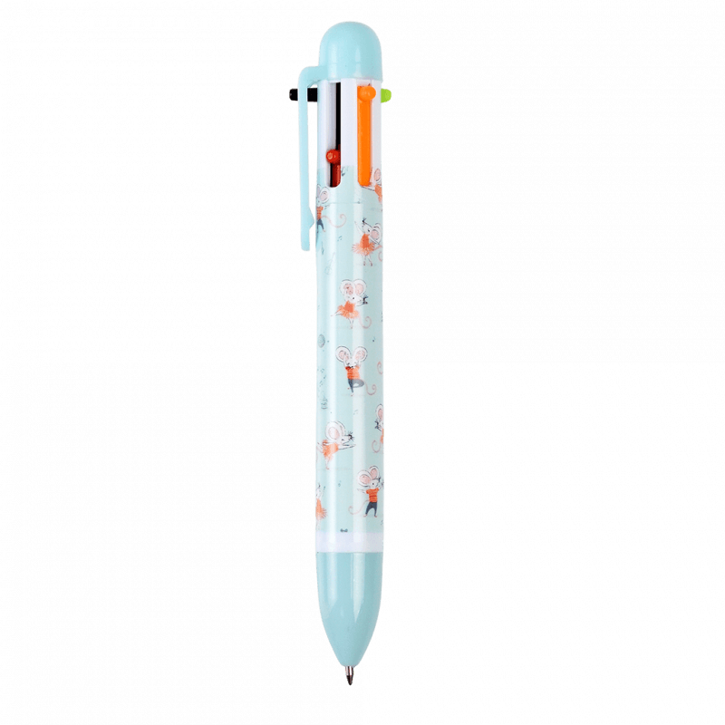 Rex London Six Colour Pen - Mouse Ballet
