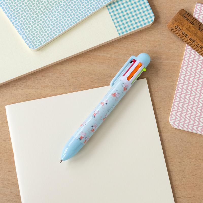 rex london Six colour pen - Mouse Ballet