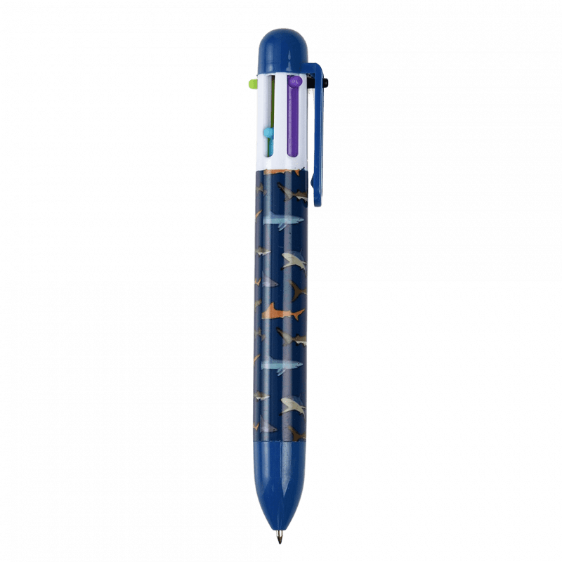 Rex London Six Colour Pen - Sharks