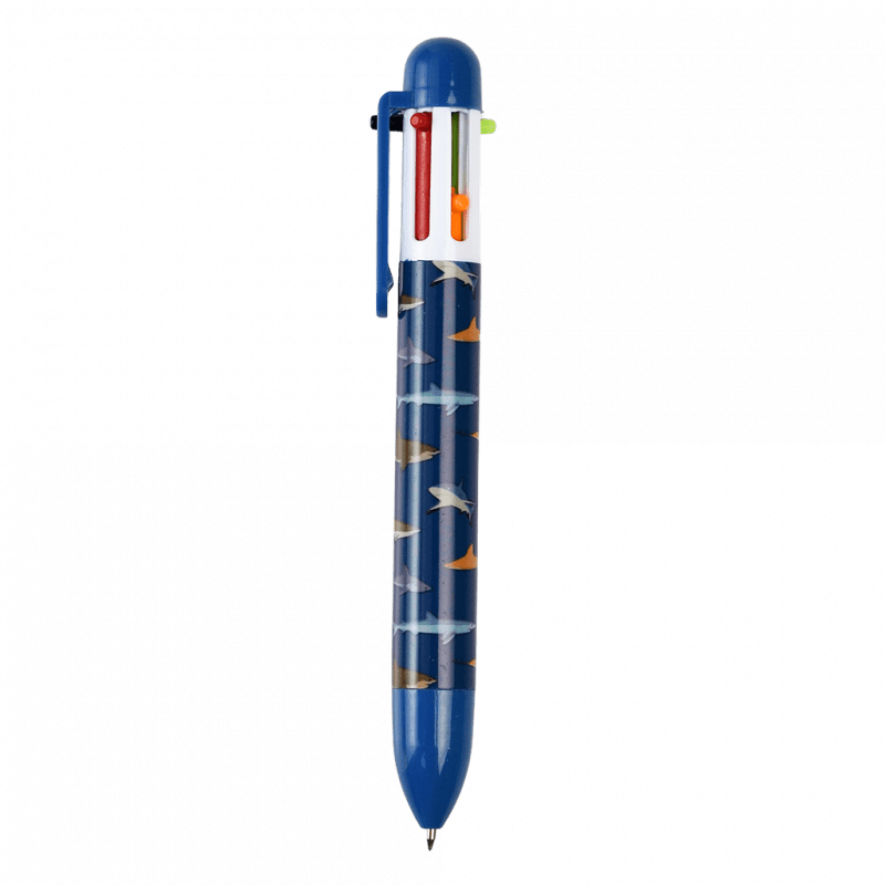 Rex London Six Colour Pen - Sharks