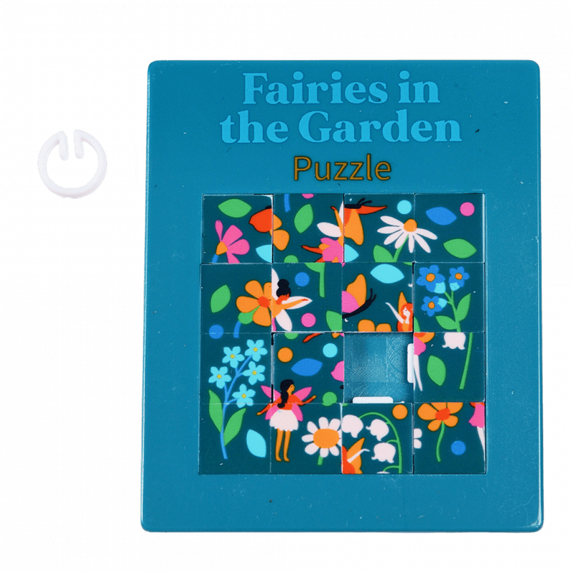 Rex London Slide Puzzle - Fairies In The Garden