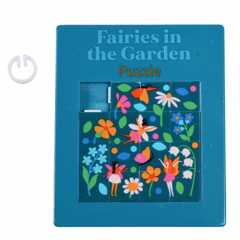 Rex London Slide Puzzle - Fairies In The Garden