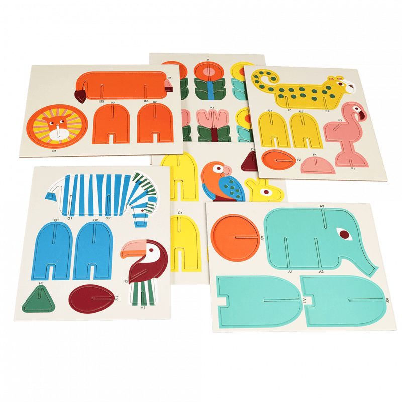 Rex London Slot Together Playset - Wild Wonders