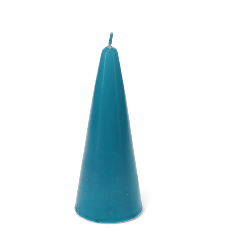 Rex London Small Cone Candle - Dark Blue