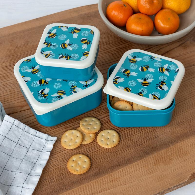 rex london Snack boxes (set of 3) - Bumblebee