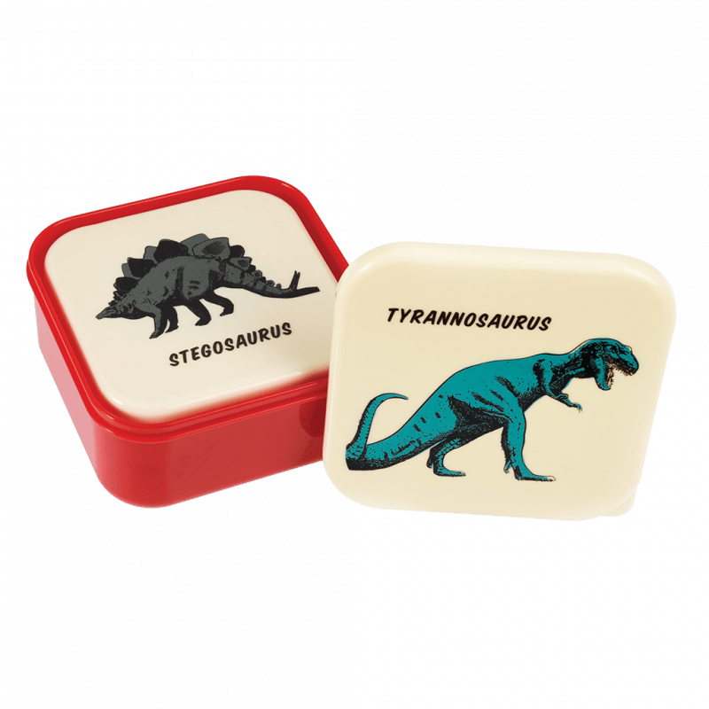 Rex London Snack Boxes (set Of 3) - Prehistoric Land