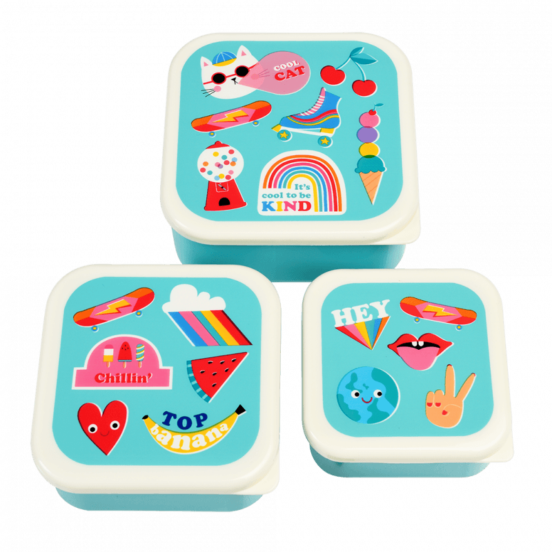 Rex London Snack Boxes (set Of 3) - Top Banana