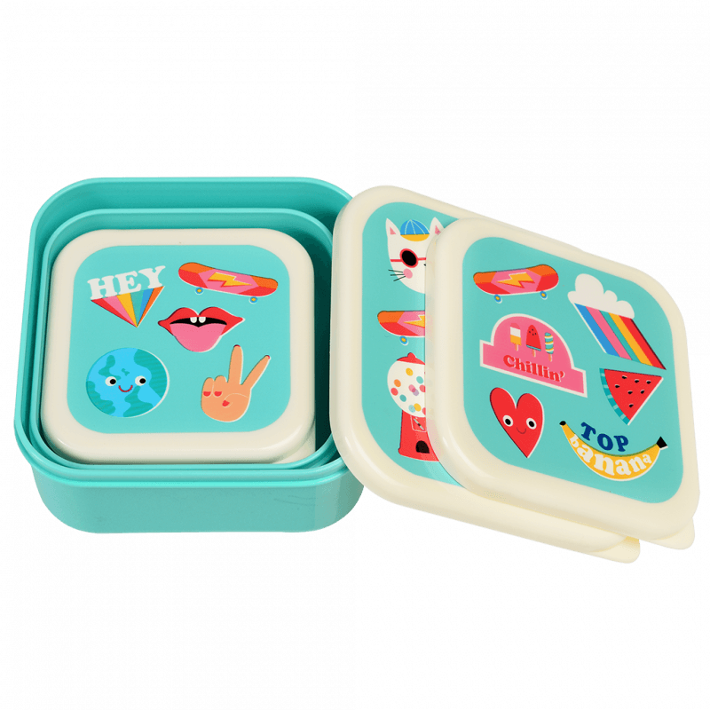 Rex London Snack Boxes (set Of 3) - Top Banana