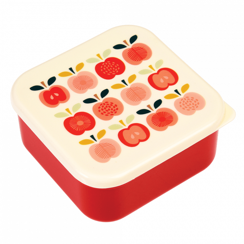 Rex London Snack Boxes (set Of 3) - Vintage Apple