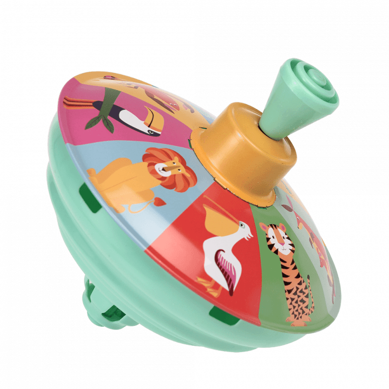 Rex London Spinning Top - Colourful Creatures