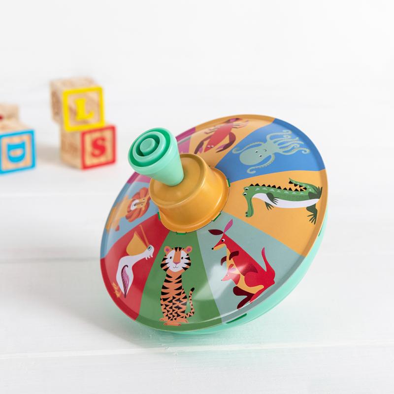 rex london Spinning top - Colourful Creatures
