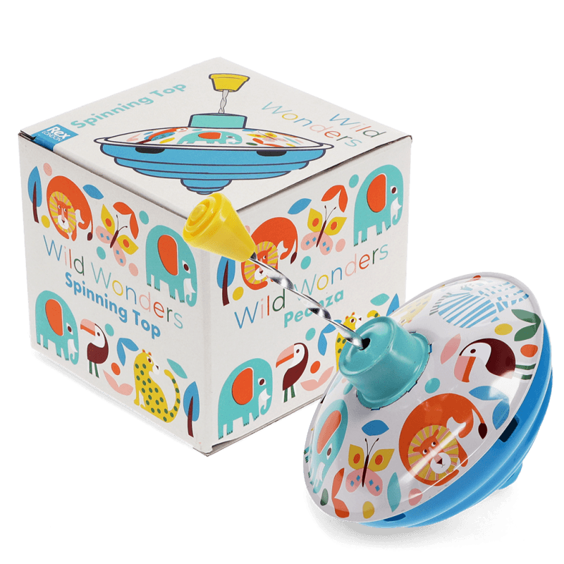 Rex London Spinning Top - Wild Wonders