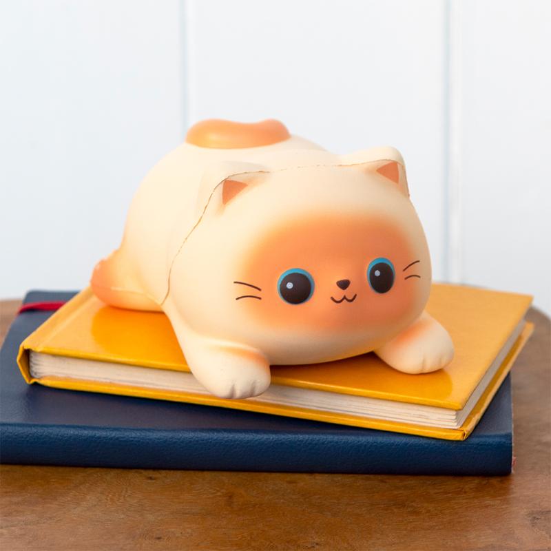rex london Squidgy stress toy - Laying cat