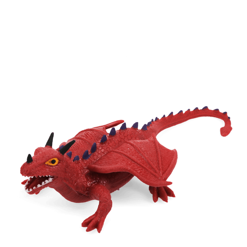 Rex London Squishy Toy - Red Dragon
