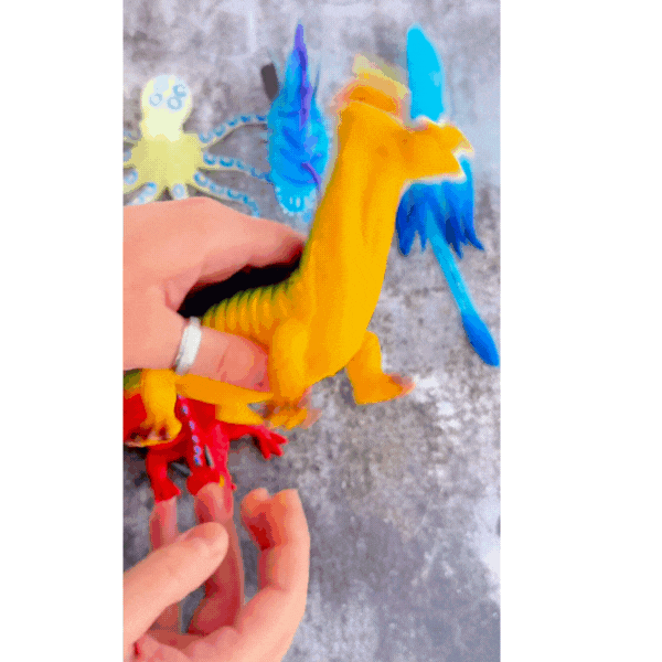 Rex London Squishy Toy - Two Headed Dragon