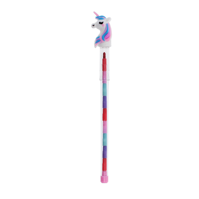 rex london Stackable crayon pen - Unicorn