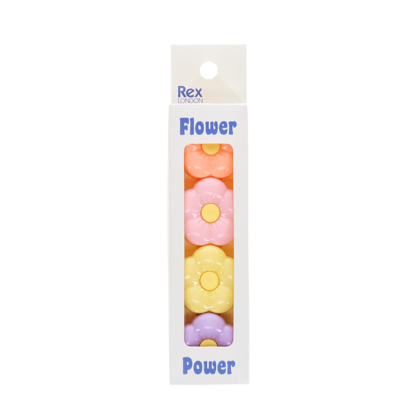 Rex London Stackable Highlighters Set - Flower Power