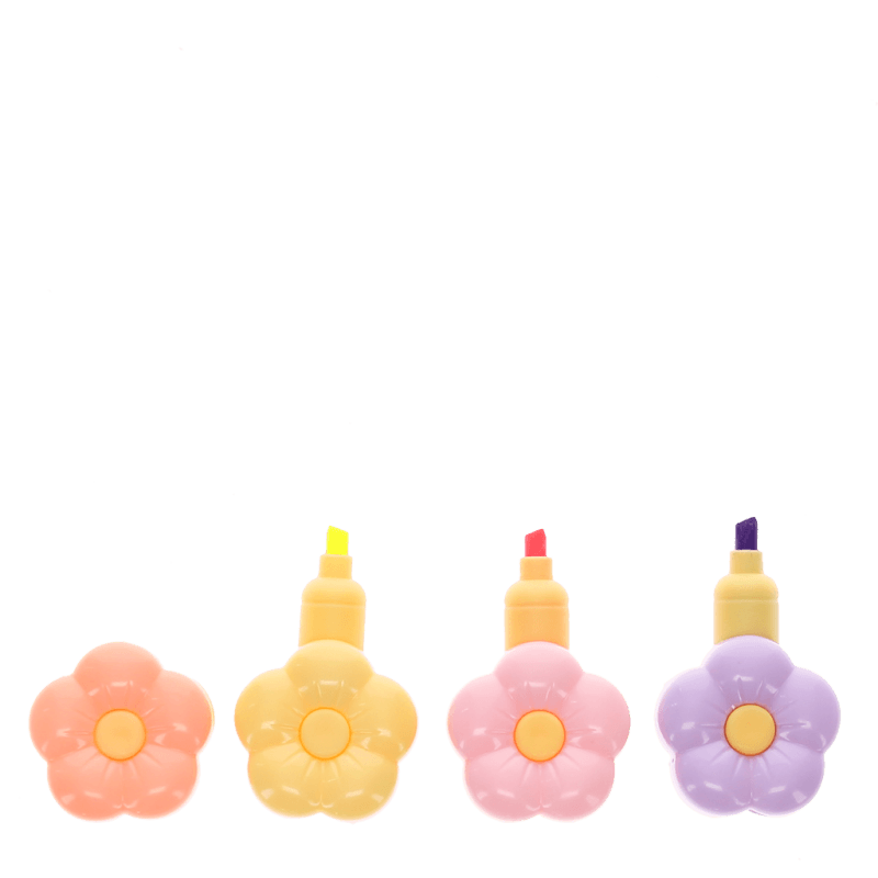 Rex London Stackable Highlighters Set - Flower Power