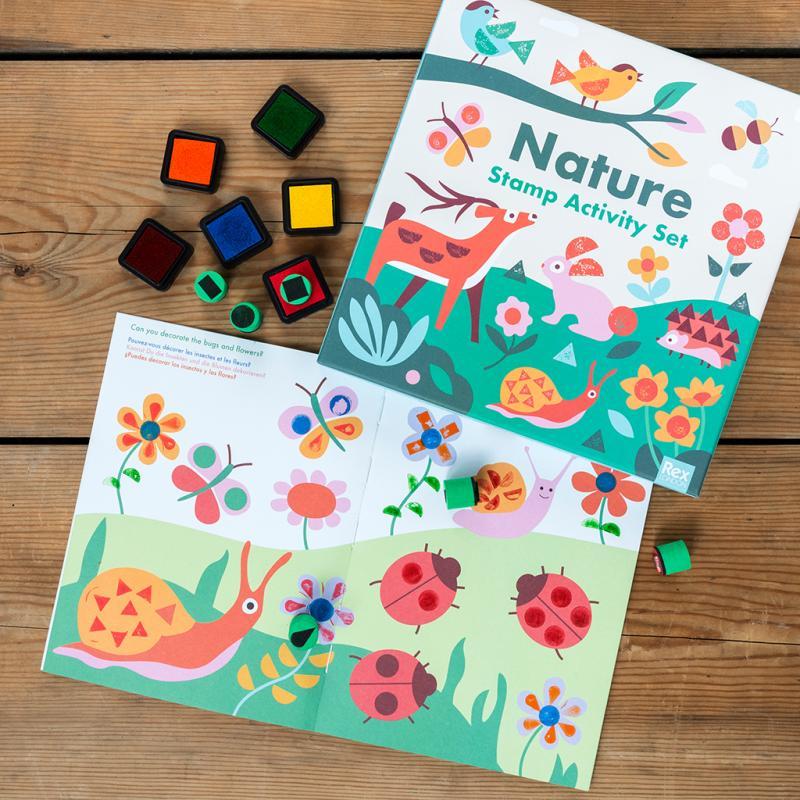 rex london Stamp activity set - Nature