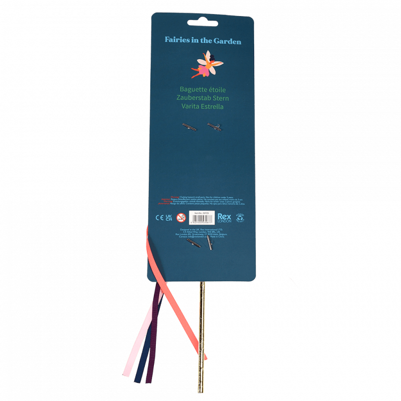 Rex London Star Wand - Fairies In The Garden