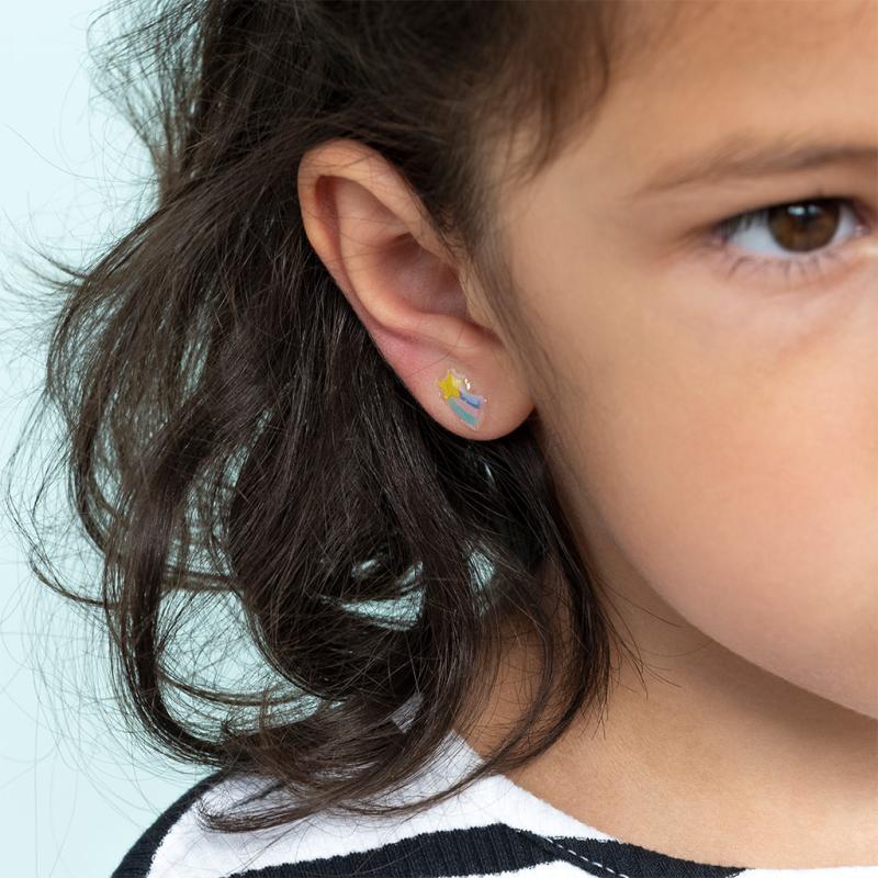 Rex London Stick On Earrings (40 Pairs) - Cherry