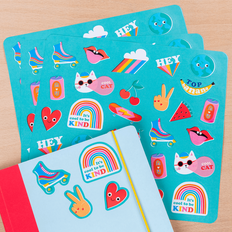 rex london Stickers (3 sheets) - Top Banana