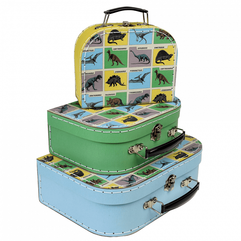 Rex London Storage Cases (set Of 3) - Prehistoric Land