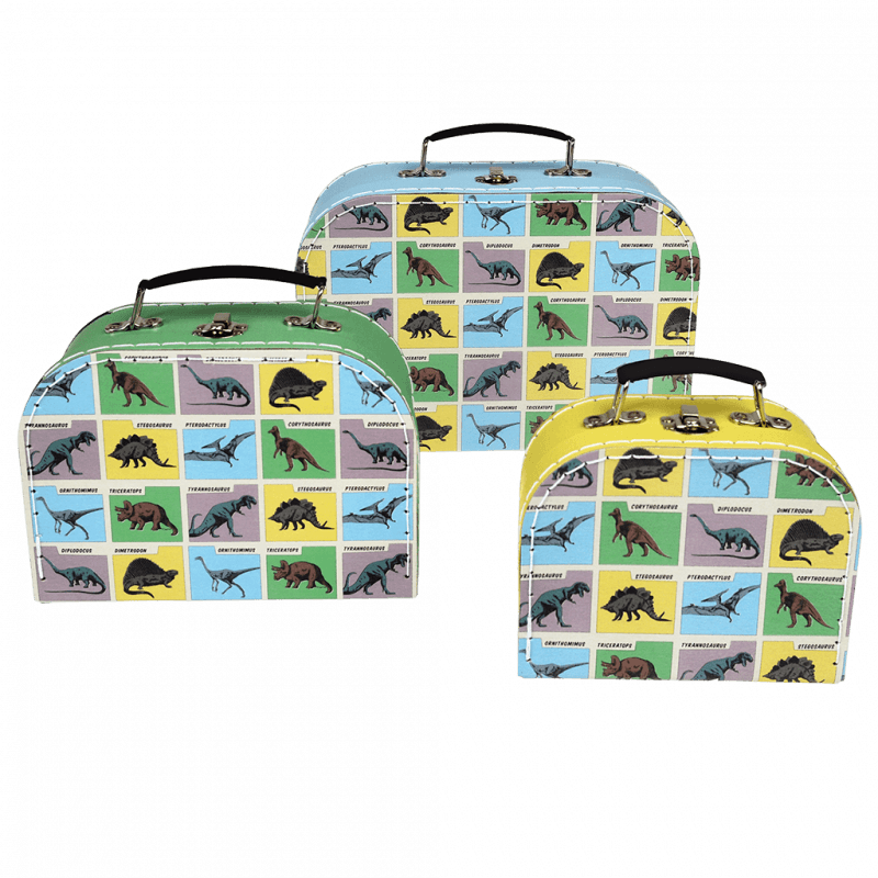 Rex London Storage Cases (set Of 3) - Prehistoric Land