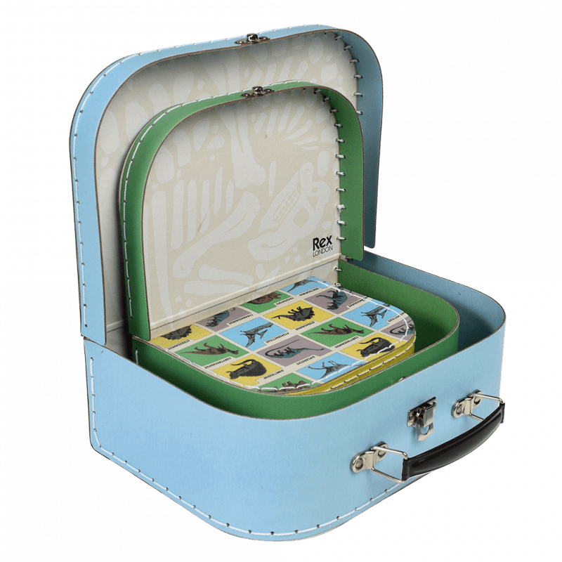 Rex London Storage Cases (set Of 3) - Prehistoric Land