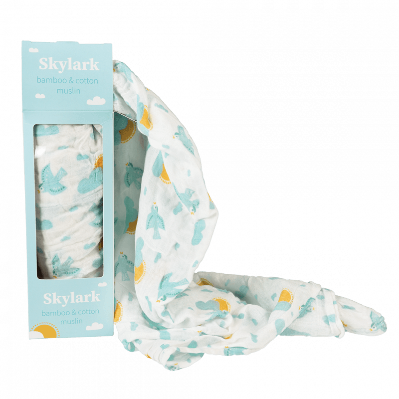 Rex London Swaddling Blanket - Skylark